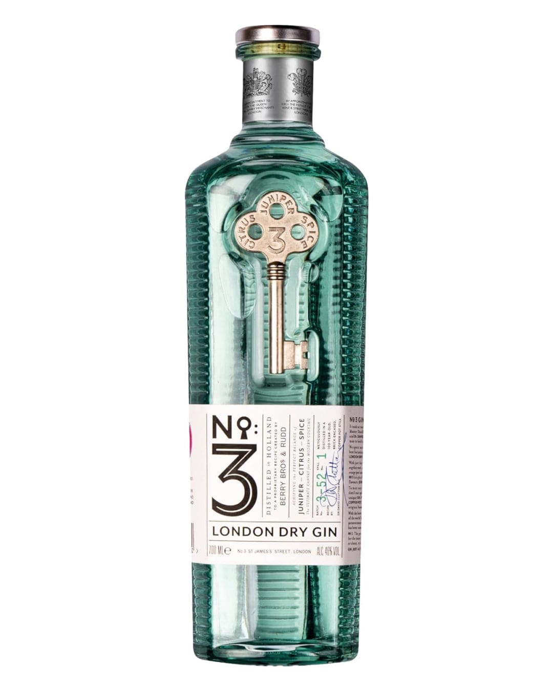 No. 3 London Dry Gin, 70 cl Gin