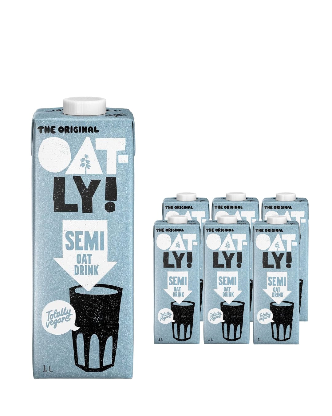 Oatly Oat Drink Semi Chilled Multipack, 6 x 1 L Soft Drinks & Mixers