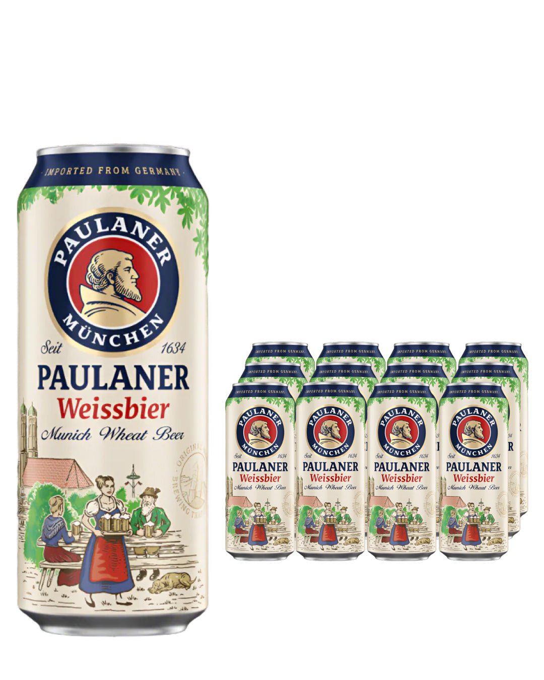 Paulaner Weissbier Can, 12 x 500 ml Beer