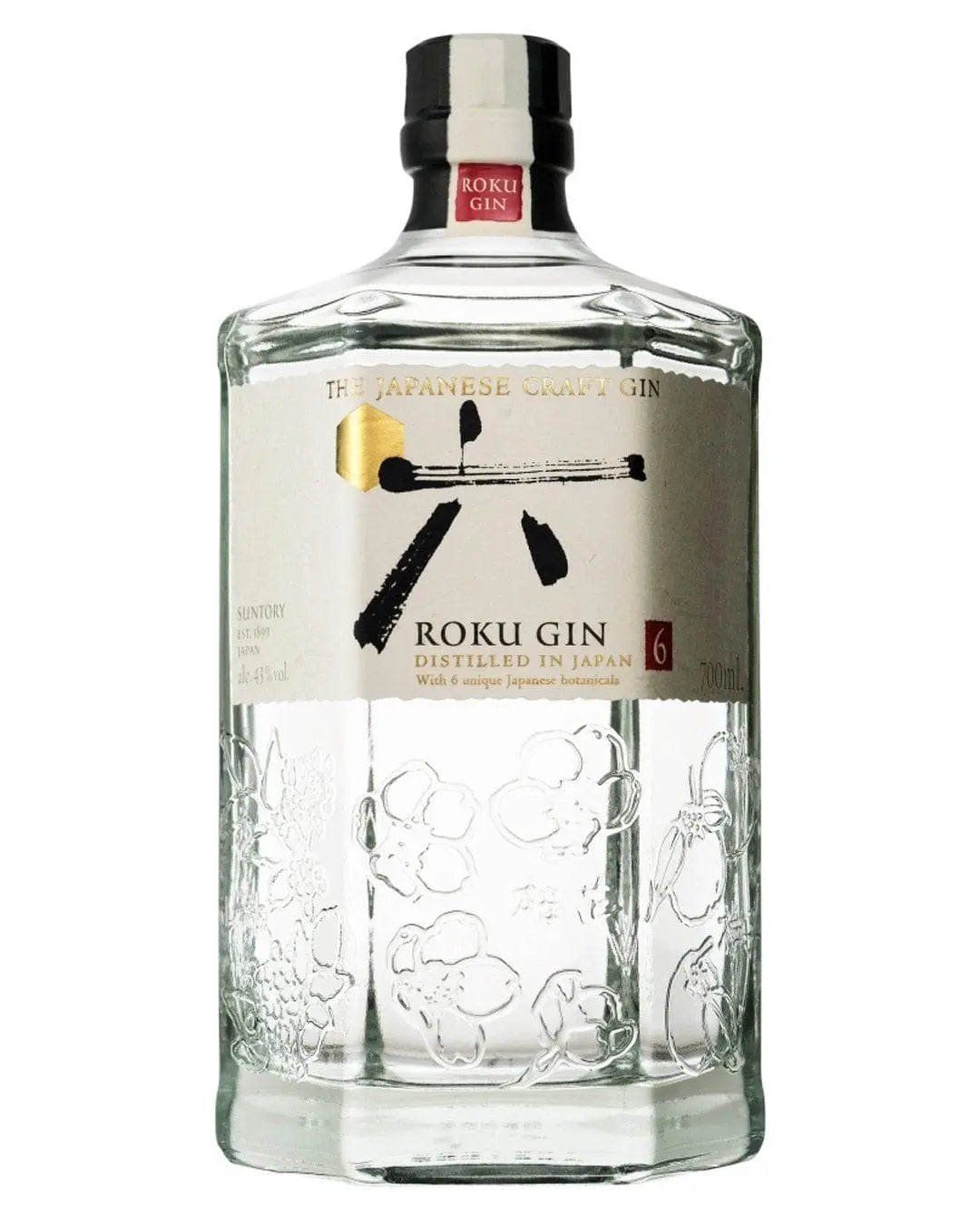 Roku Japanese Gin, 70 cl Gin 4901777305359