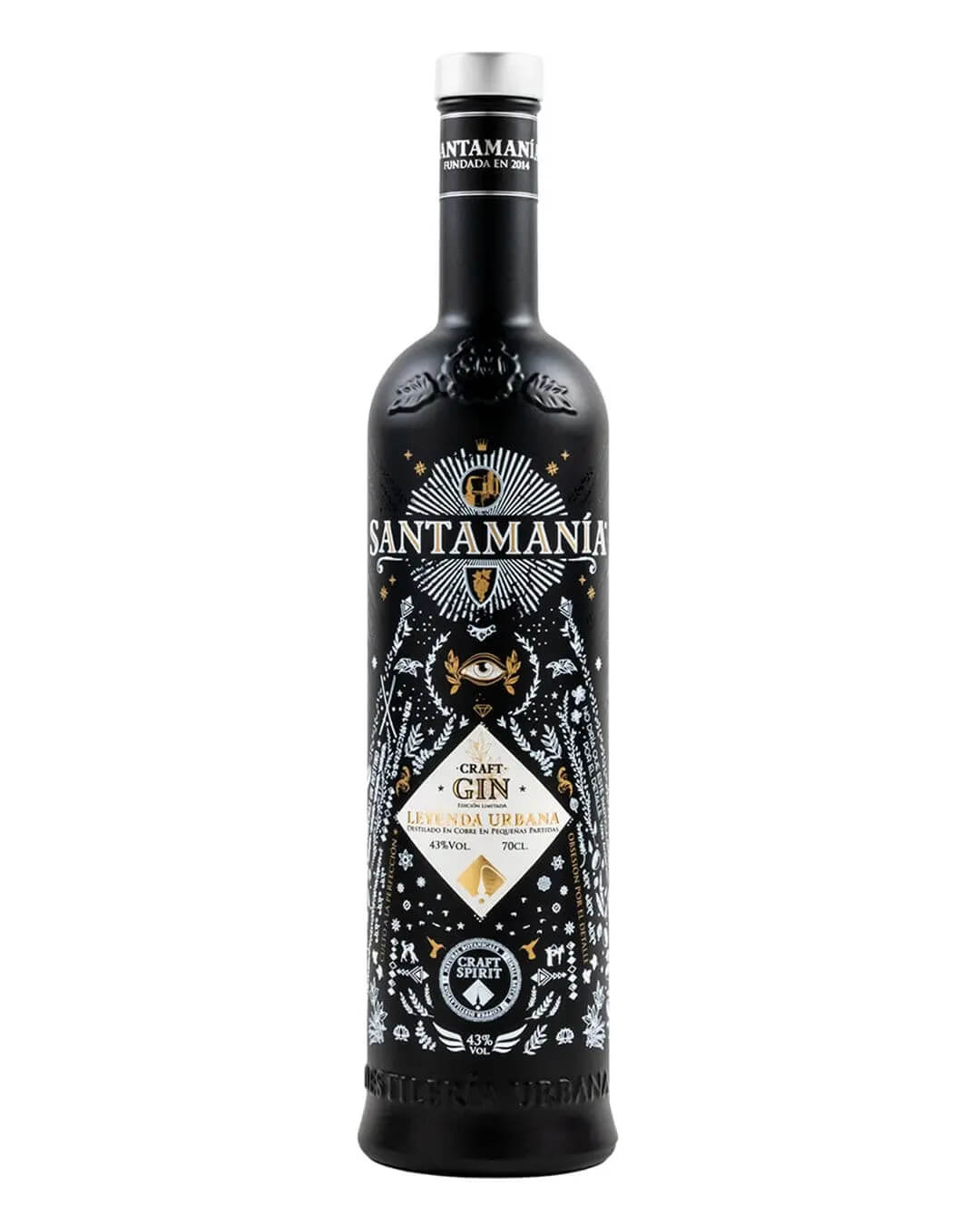 Santamania Leyenda Urbana Gin, 70 cl Gin 8437014321524