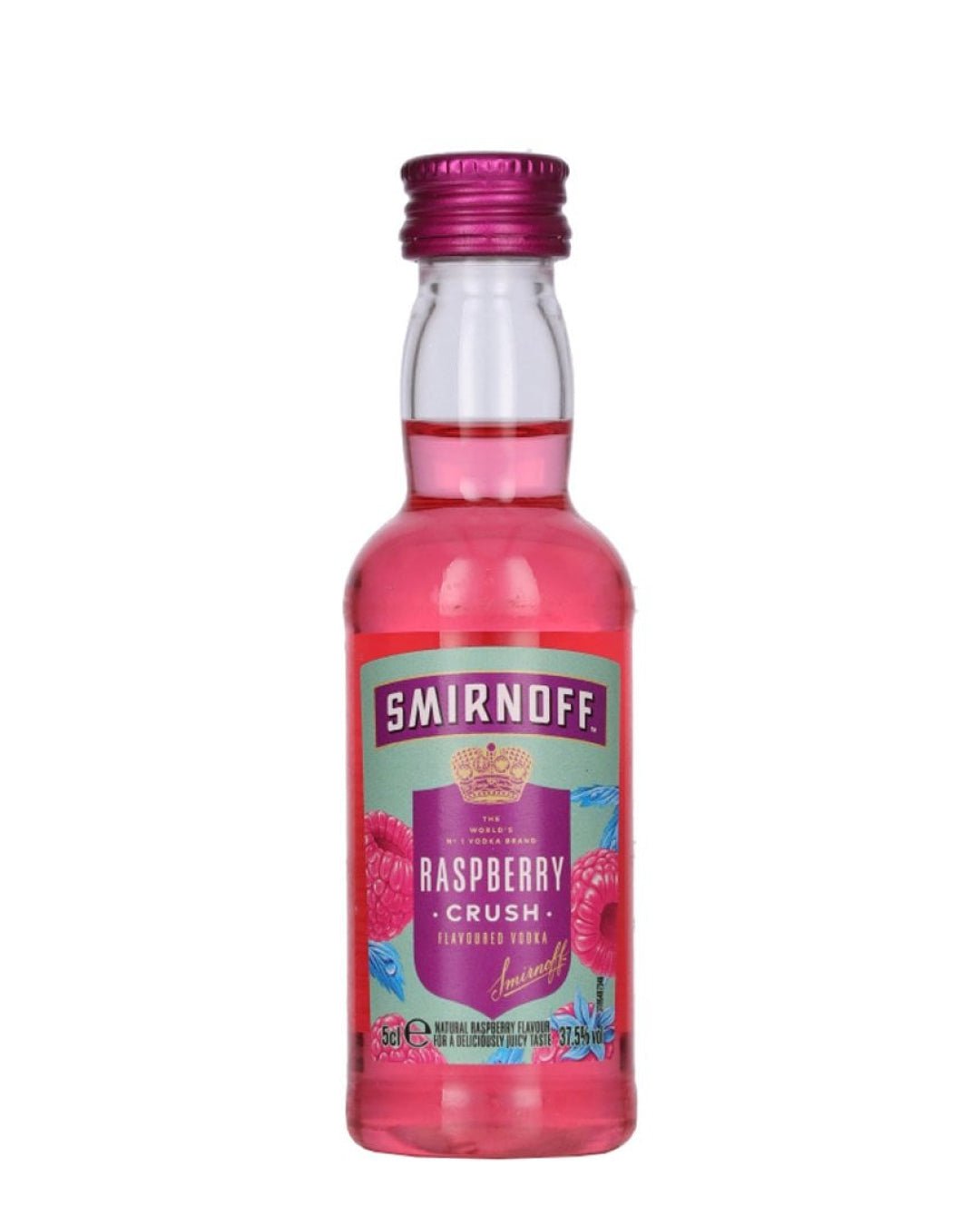 Smirnoff Raspberry Crush Vodka Miniature, 5 cl Spirit Miniatures