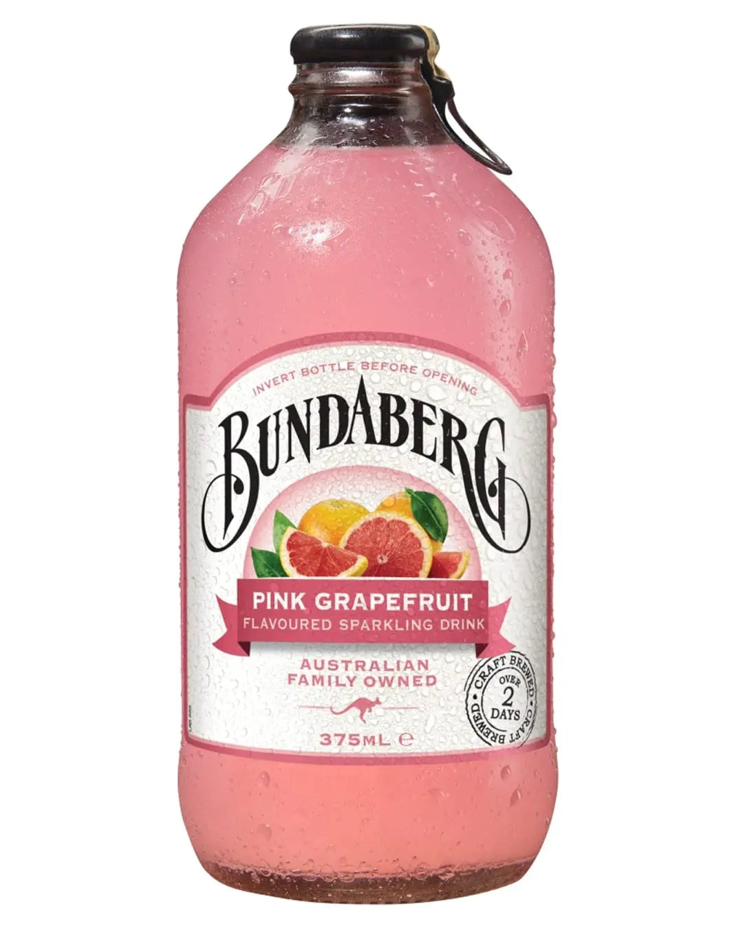 Bundaberg Pink Grapefruit, 375 ml Soft Drinks & Mixers