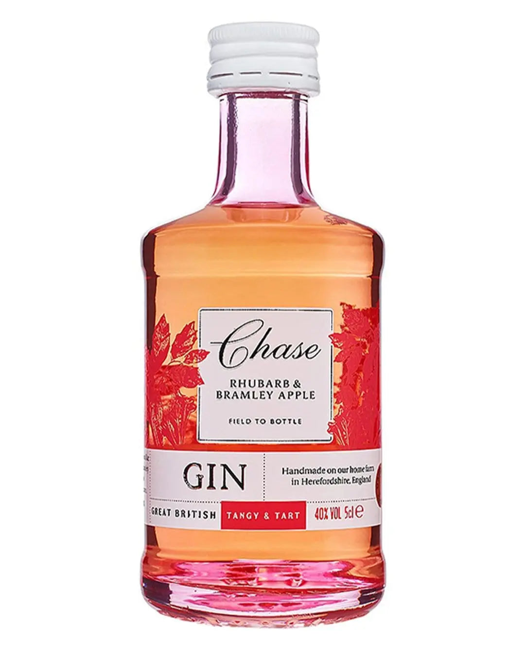 Chase Rhubarb & Bramley Apple Gin miniature, 5 cl Spirit Miniatures 5060183134843