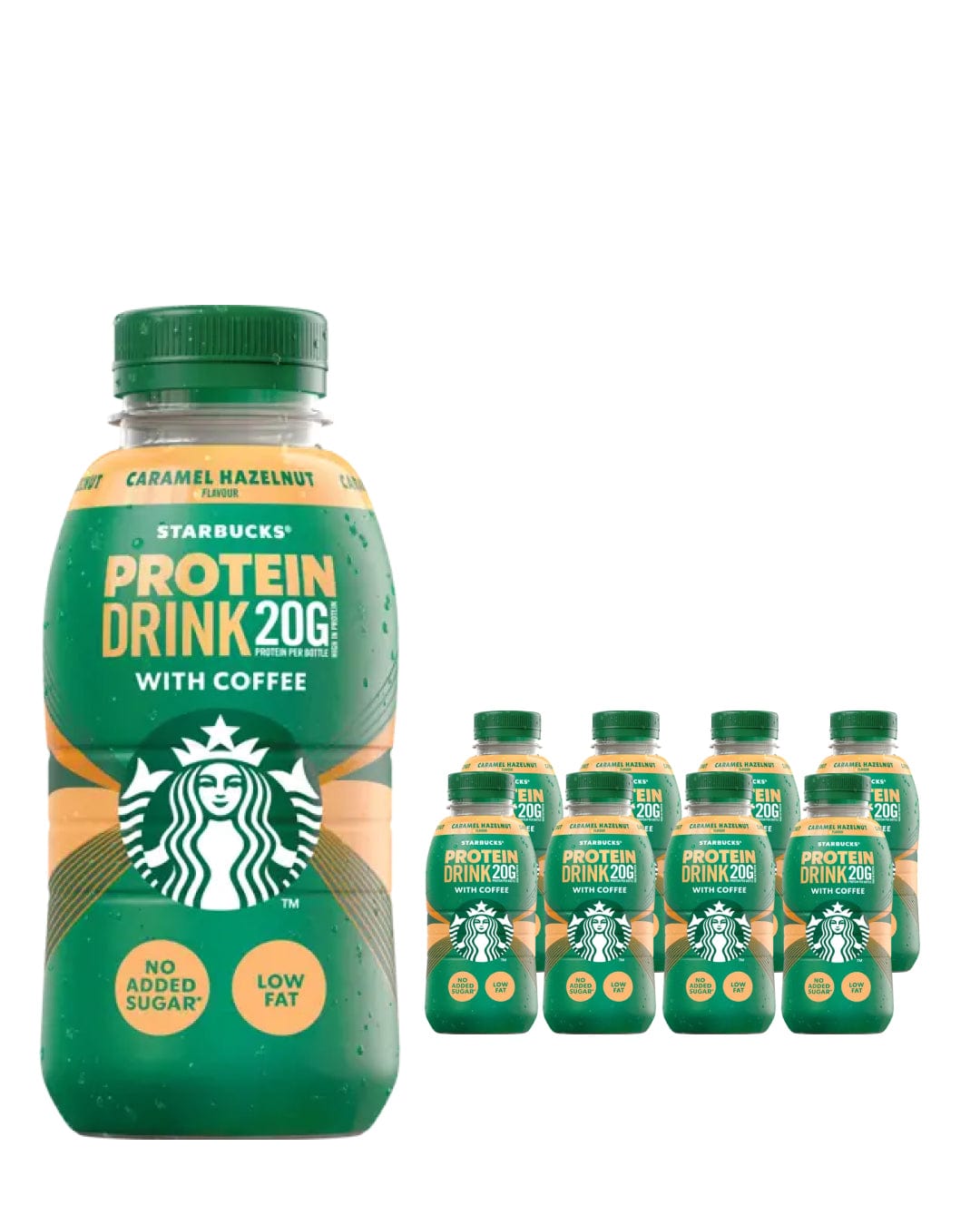 Starbucks Protein Drink with Coffee Caramel Hazelnut Multipack, 8 x 330 ml Soft Drinks & Mixers