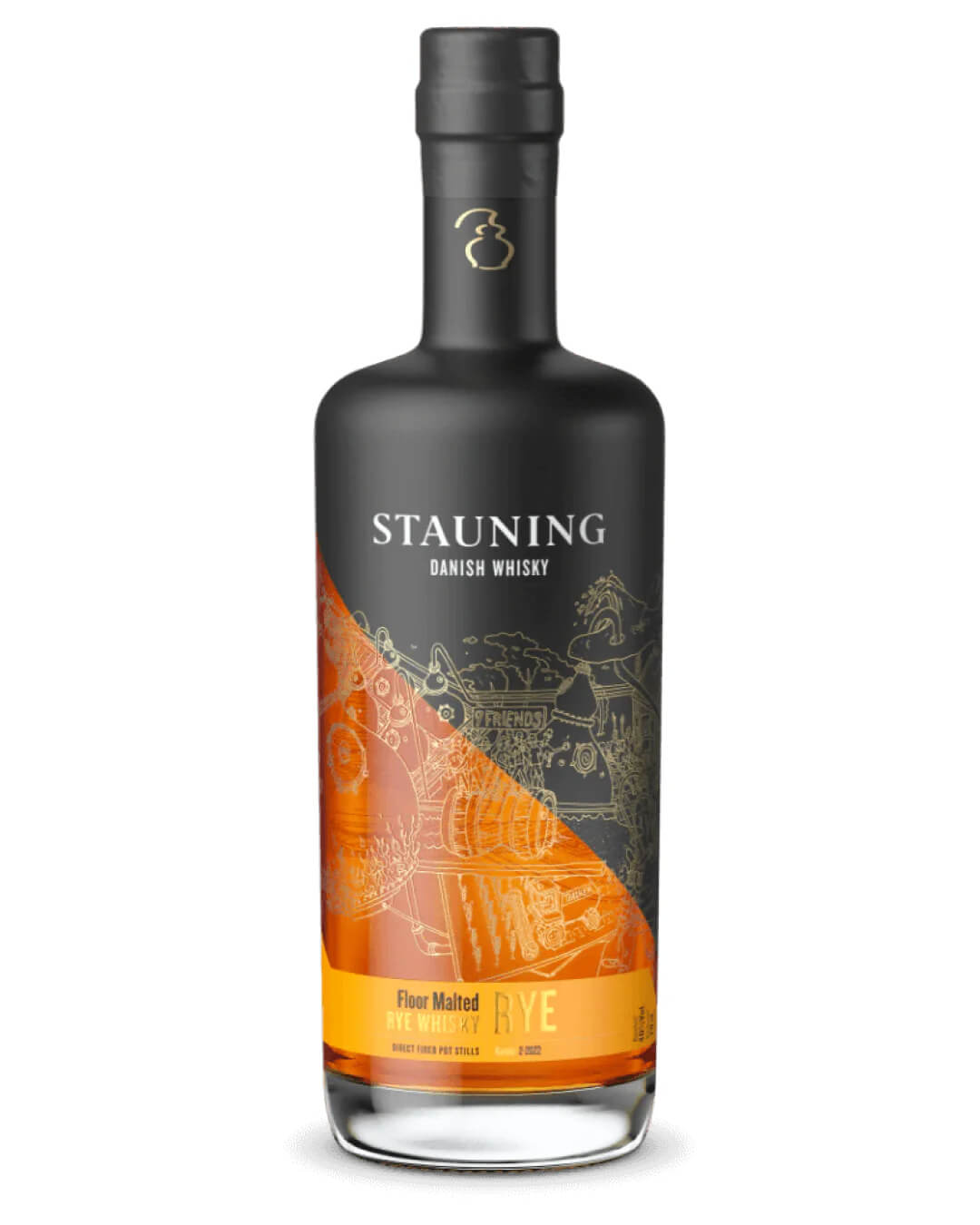 Stauning Danish Rye Whisky, 70 cl Whisky