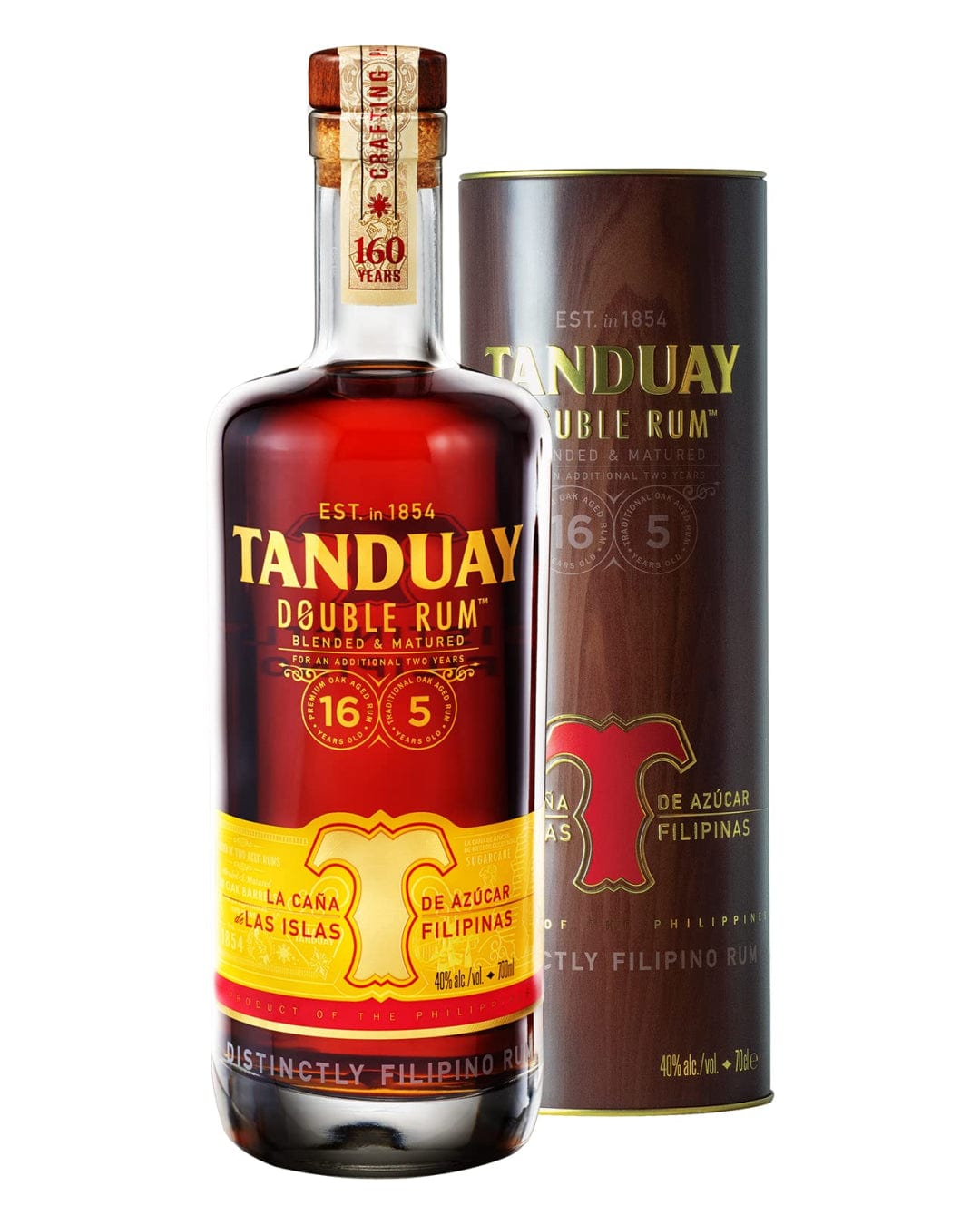 Tanduay Double Dark Rum, 70 cl Rum