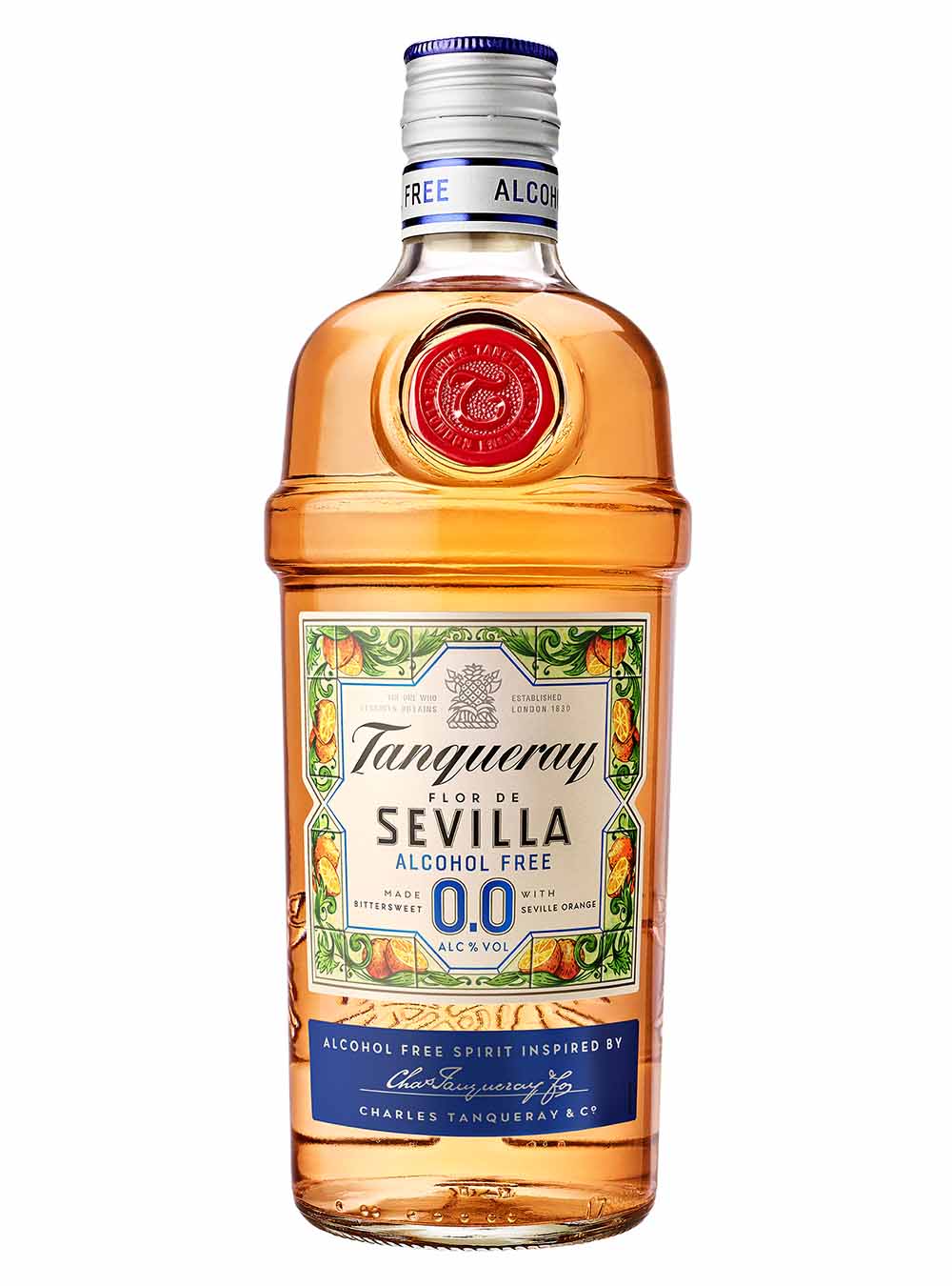 Tanqueray Flor de Sevilla 0.0 Alcohol Free, 70 cl Gin