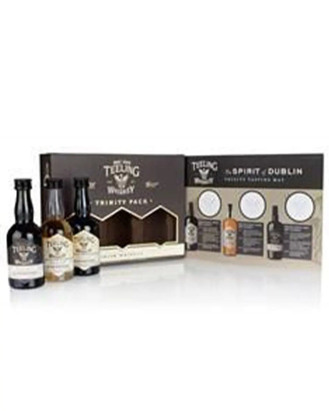 Teeling Small Batch Whiskey Trinity Gift Set, 3 x 5 cl Spirit Miniatures