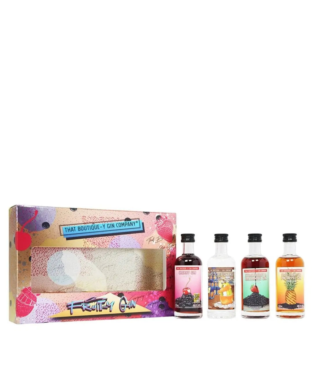 That Boutique-y Gin Company Fruity Gin Miniature Gift Pack 4 x 5 cl Spirit Miniatures
