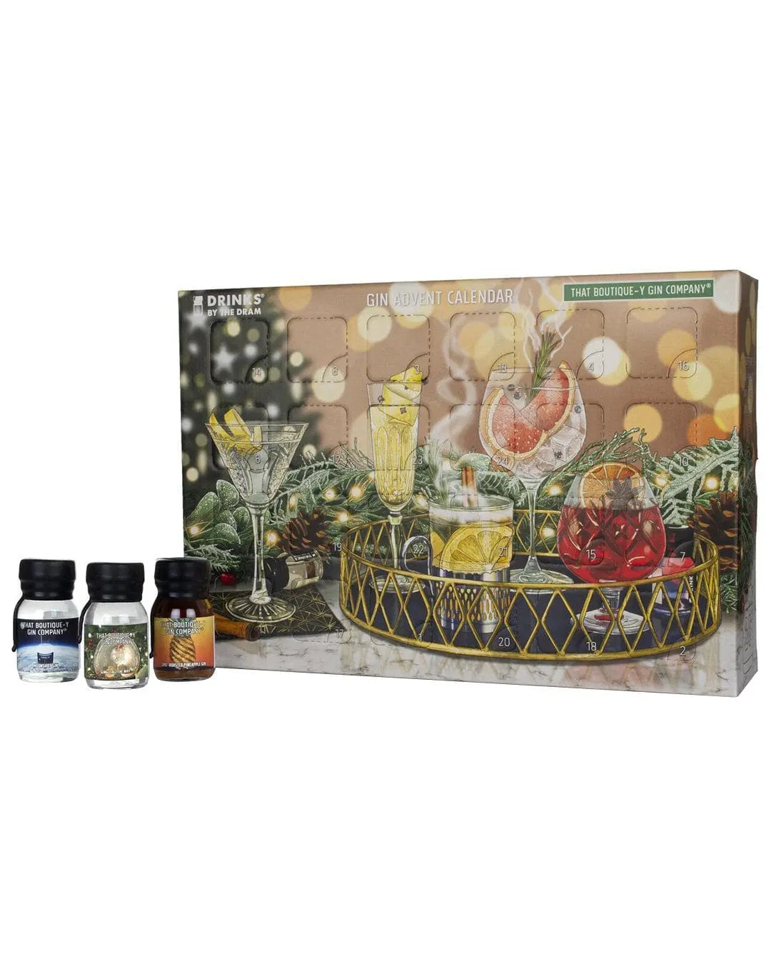 The TBGC Advent Calendar 2020, 24 x 3 cl Spirit Miniatures 5052598235765