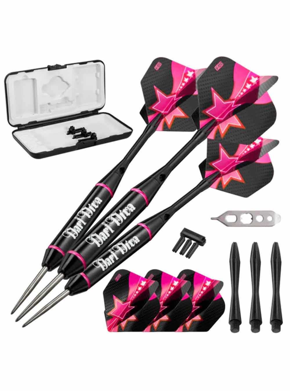 Viper Vanity Dart Diva Steel Tip Darts 22 Grams Bar Games