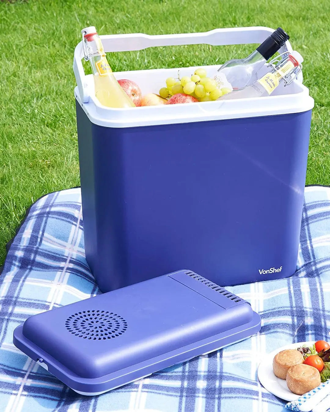 VonShef 22L Blue Cooler Box Tableware