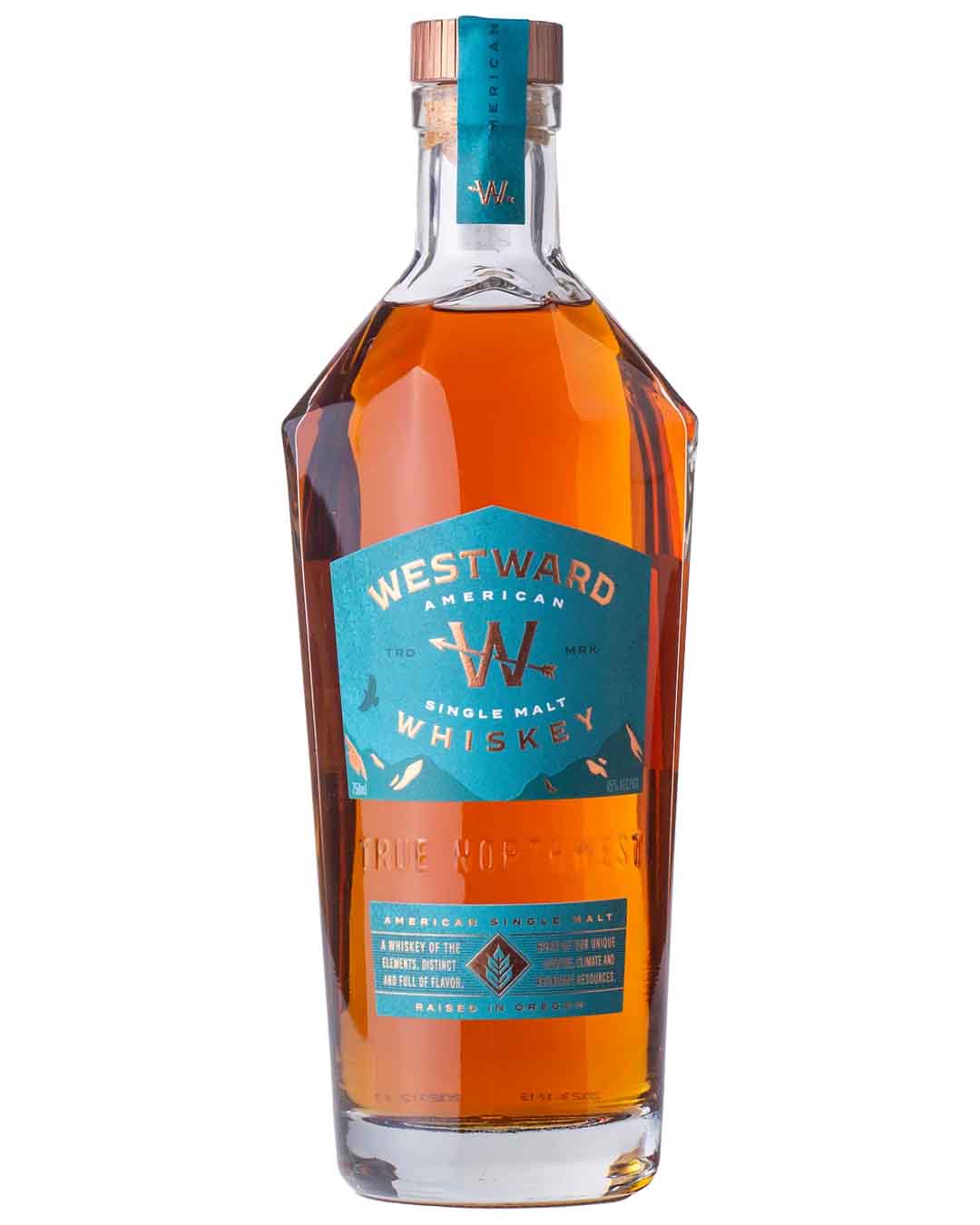 Westward American Single Malt Whiskey, 70 cl Whisky 853507000154