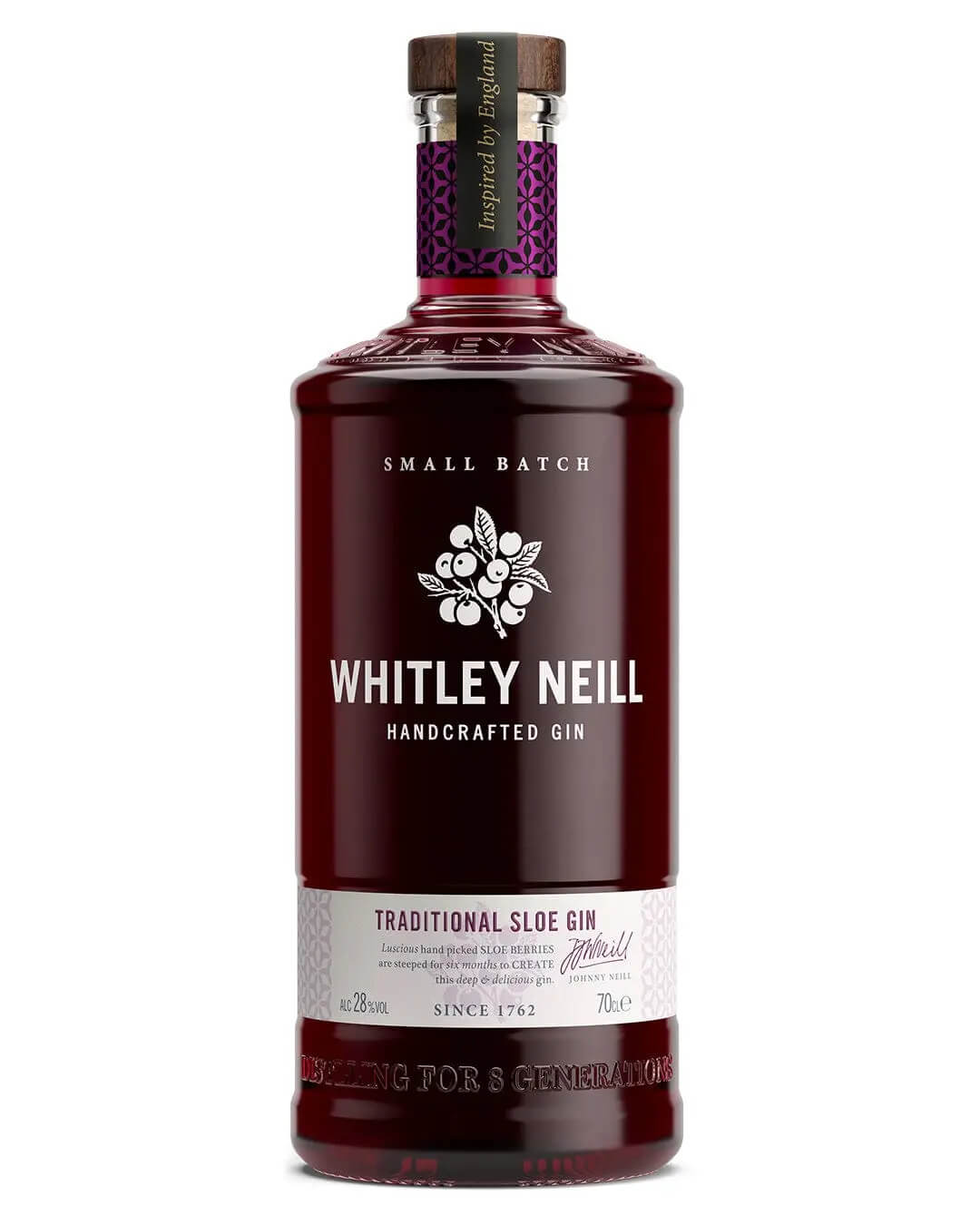 Whitley Neill Sloe Gin, 70 cl Gin 5011166062769