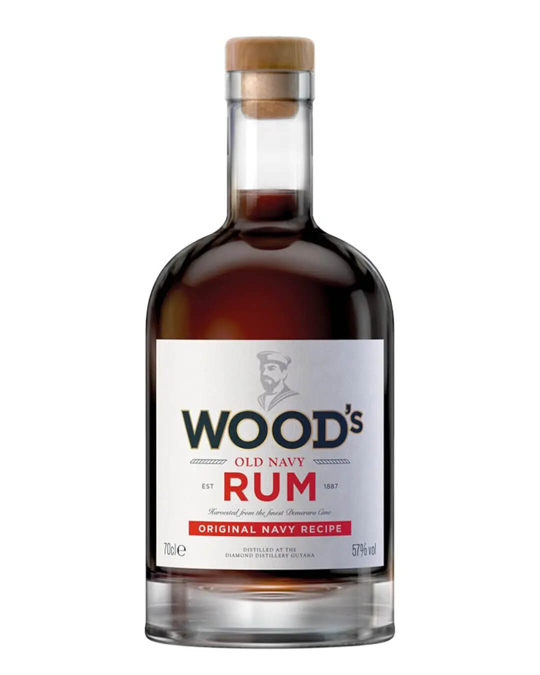 Wood's 100 Navy Rum, 70 cl Rum 5010327655581