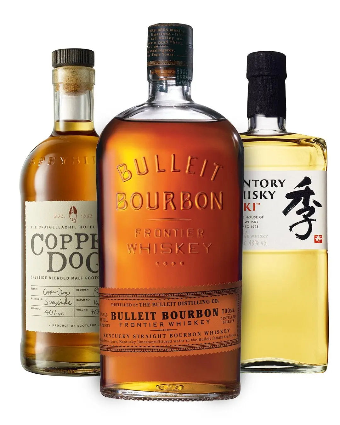 Working From Home Whiskies, 3 x 70 cl Whisky