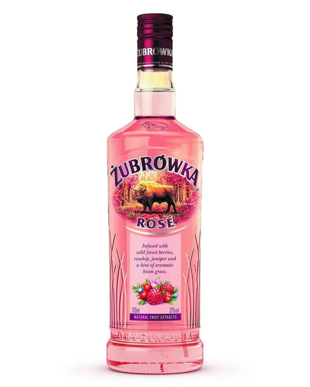 Zubrowka Rose Liqueur, 70 cl Liqueurs & Other Spirits
