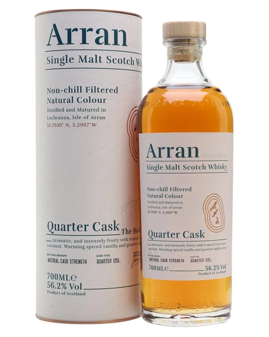 Arran "The Bothy" Quarter Cask Single Malt Whisky, 70 cl Whisky
