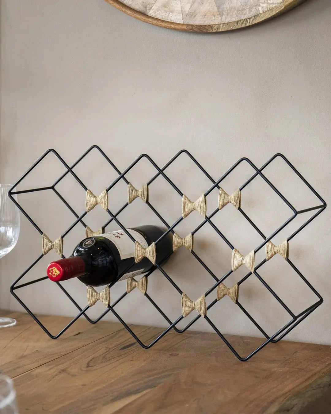 BarCraft 8 Bottle Wine Rack
