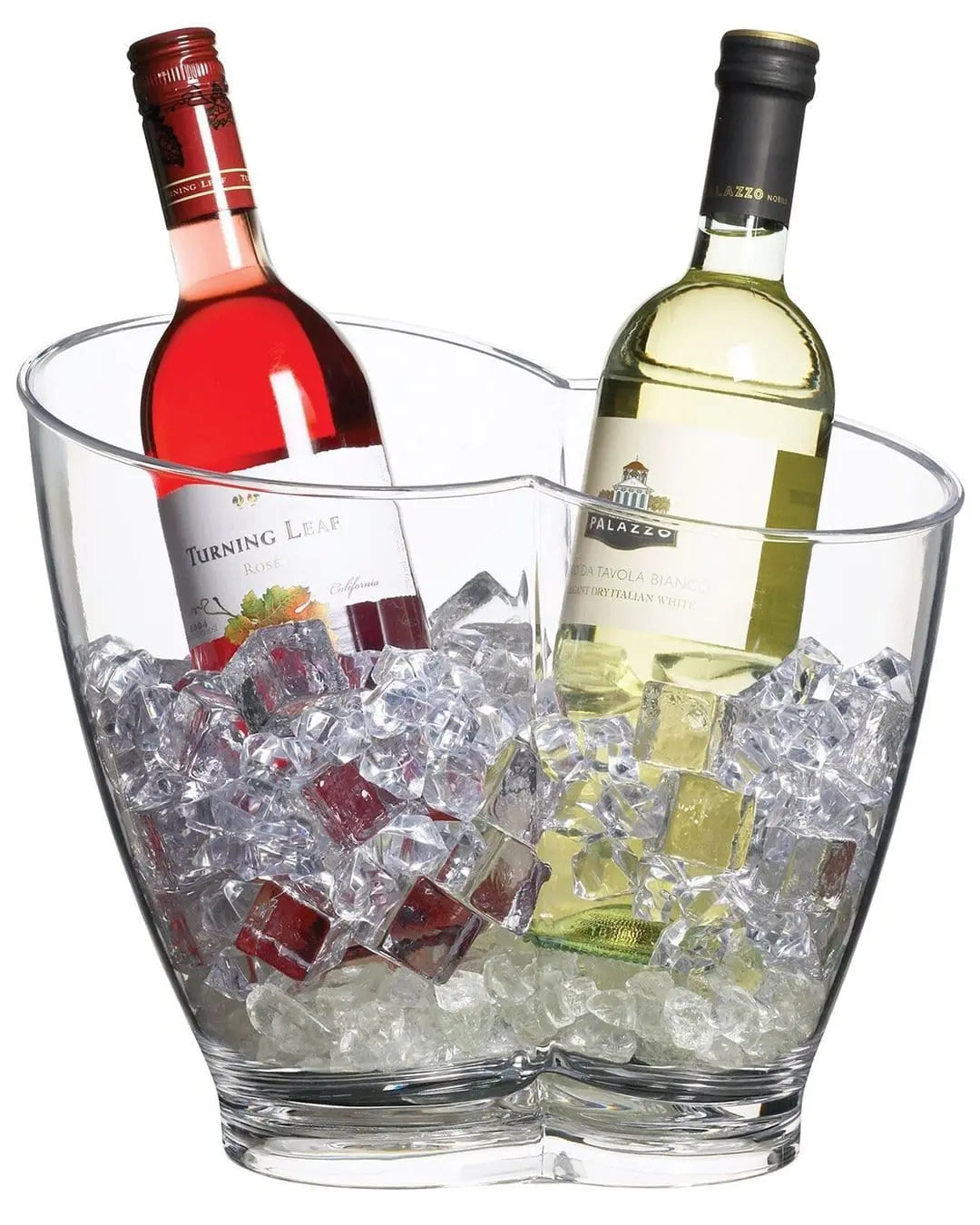 BarCraft HClear Acrylic Double Sided Drinks Pail / Cooler Tableware