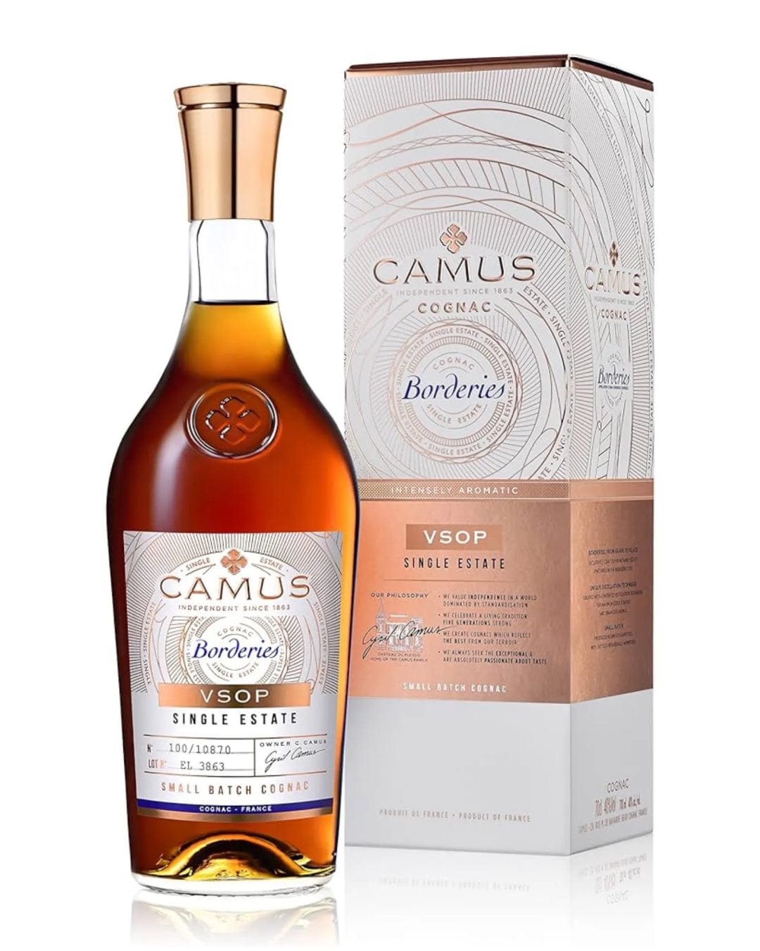 Camus Borderies VSOP Single Estate Cognac, 70 cl Cognac & Brandy