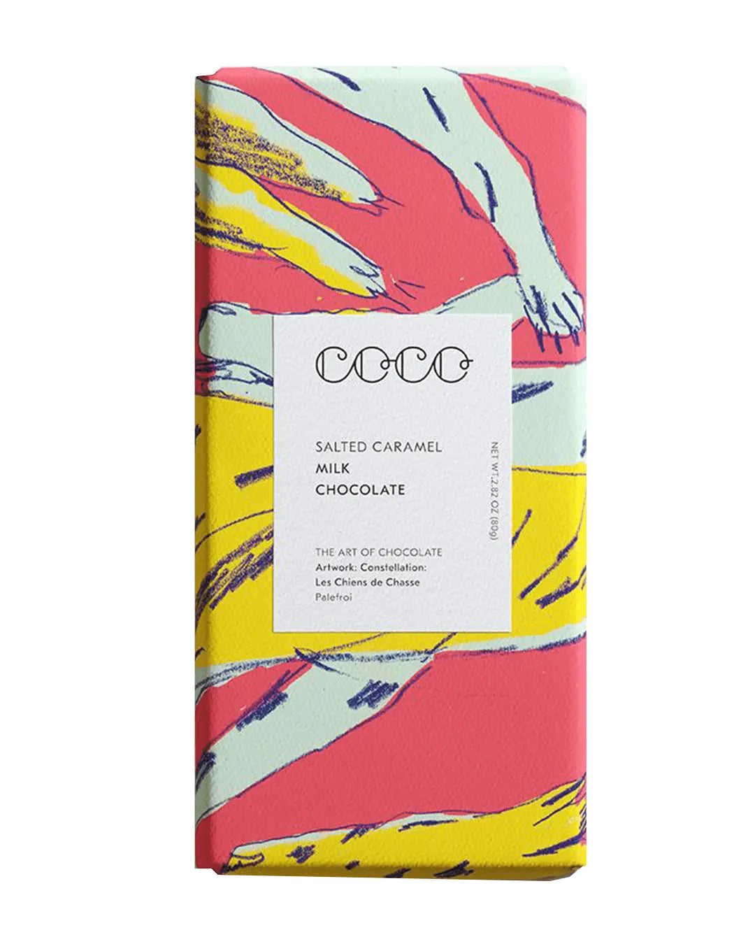COCO Salted Caramel Chocolate Bar, 80 g Chocolate