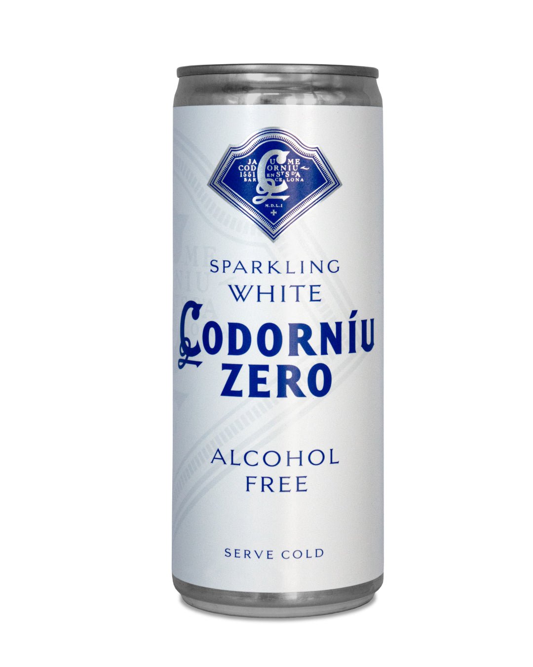 Codorniu Zero Alcohol Free Sparkling White Wine, 250 ml Champagne & Sparkling