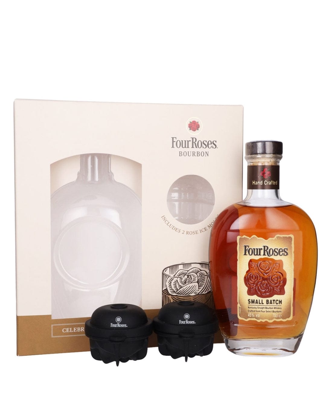 Four Roses Small Batch Bourbon Gift Set, 70 cl Whisky