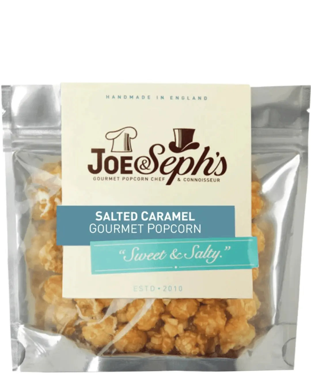 Joe & Seph's Salted Caramel Popcorn Pouch, 30 g Popcorn 0609132435423