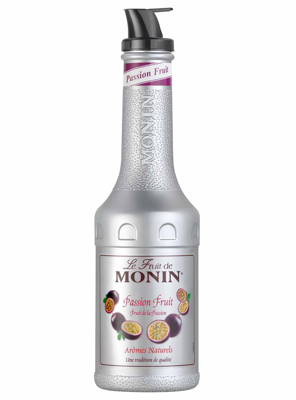 Monin Passion Fruit Fruit Mix Puree; 1 L Cocktail Essentials