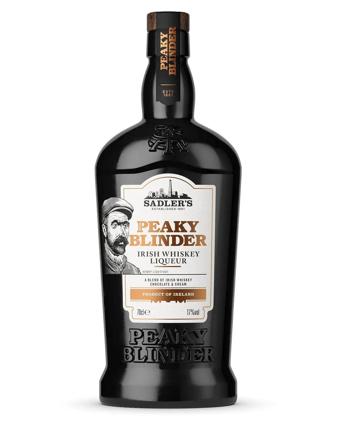Peaky Blinder Irish Whiskey Cream Liqueur, 70 cl Liqueurs & Other Spirits 5011166064060