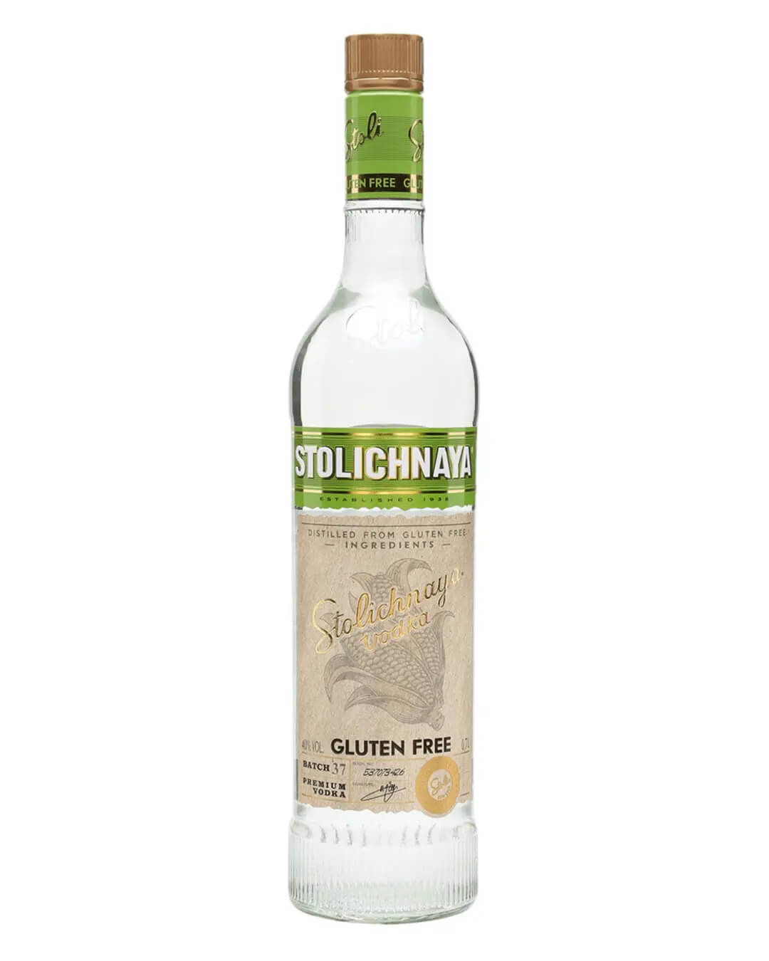 Stolichnaya Gluten Free Vodka, 70 cl Vodka 4750021003219