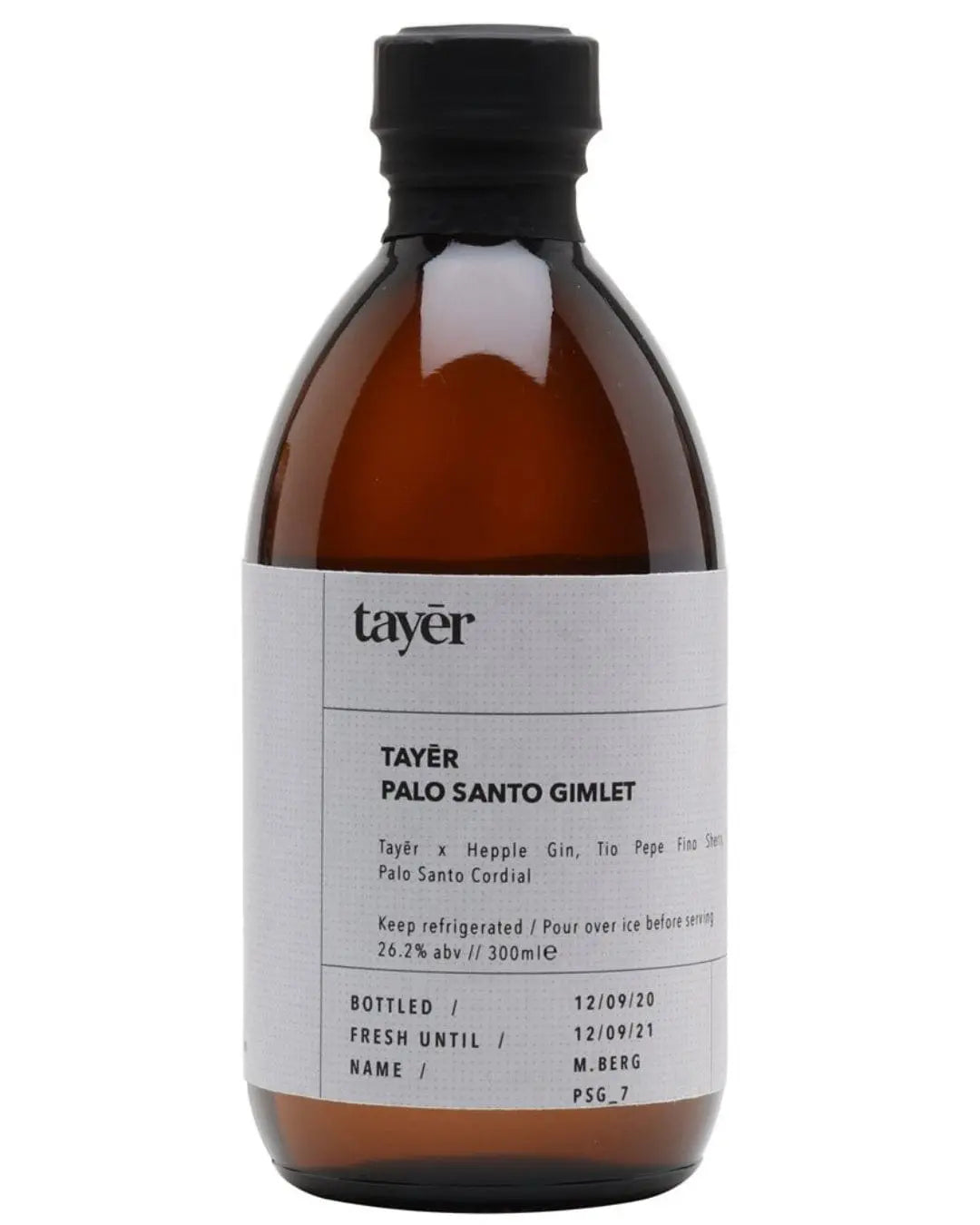Tayer Palo Santo Gimlet Cocktail, 30 cl Ready Made Cocktails 5060791920029