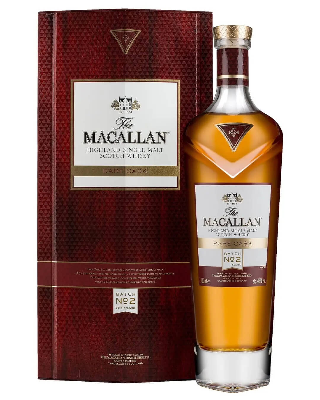The Macallan Rare Cask Whisky Batch No. 2 2019 Release, 70 cl Whisky 5010314301712