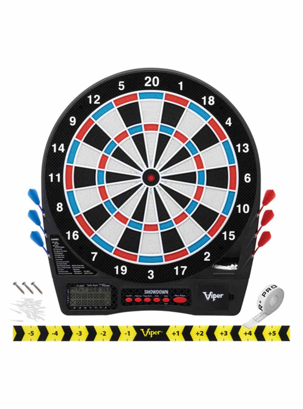 Viper Showdown Electronic Dartboard, 15.5" Regulation Target Bar Games