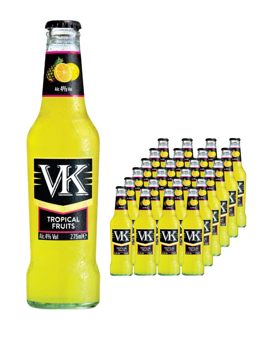 VK Tropical Multipack, 24 x 275 ml Ready Made Cocktails